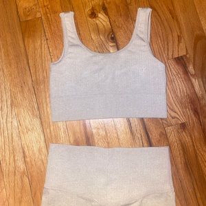 Sports bra leggings set